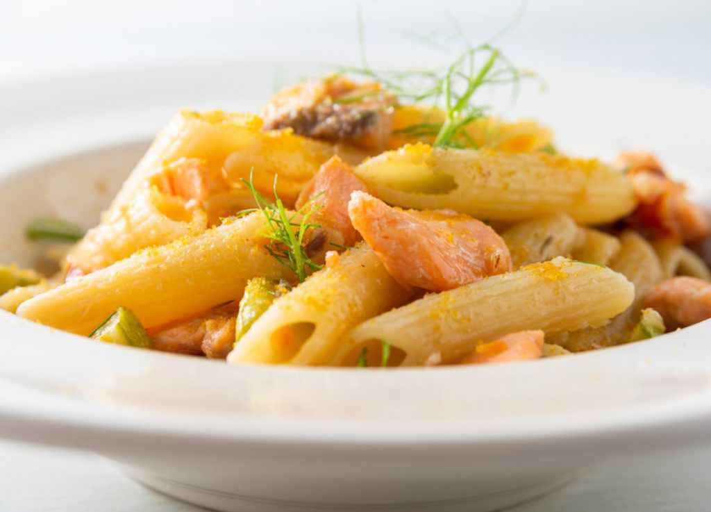 Pasta salmone e zucchine con Bimby