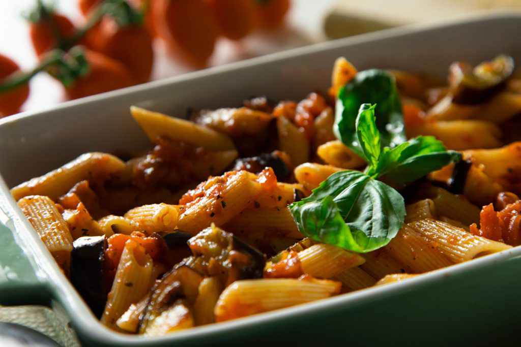 Pasta alla norma al forno