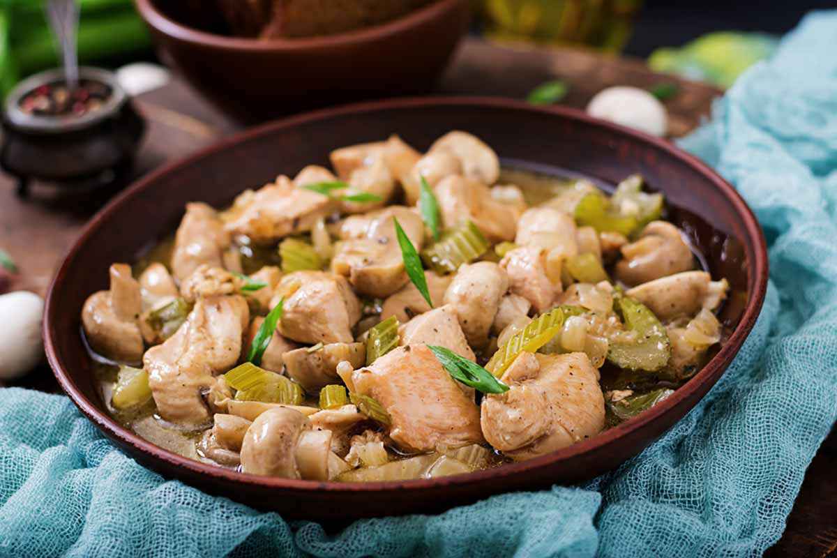 Bocconcini di pollo allal birra