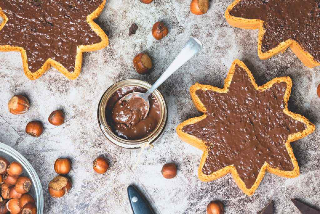 pandoro alla nutella per menu economico a capodanno