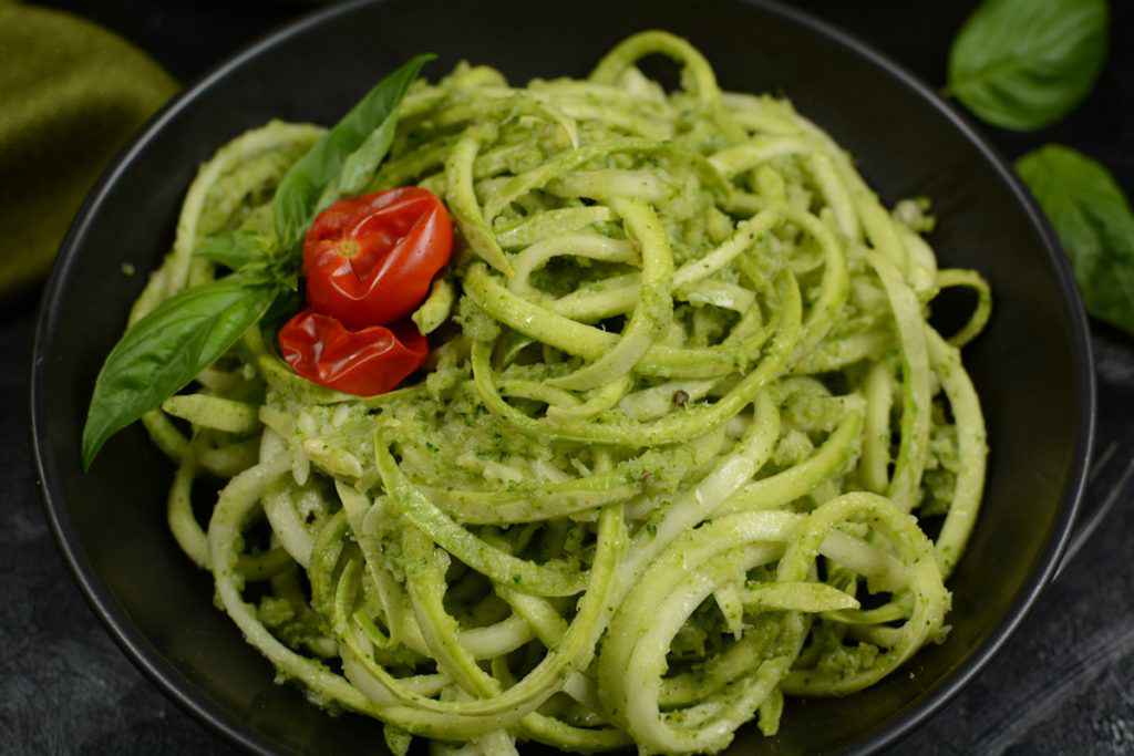 Pesto di zucchine fatto con il Bimby