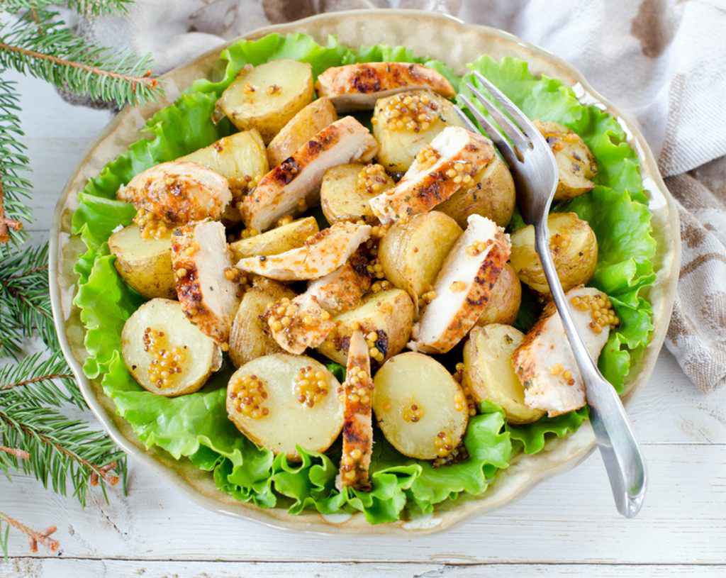 Insalata di pollo e patate