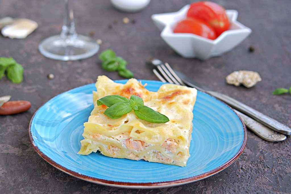 Lasagne al salmone