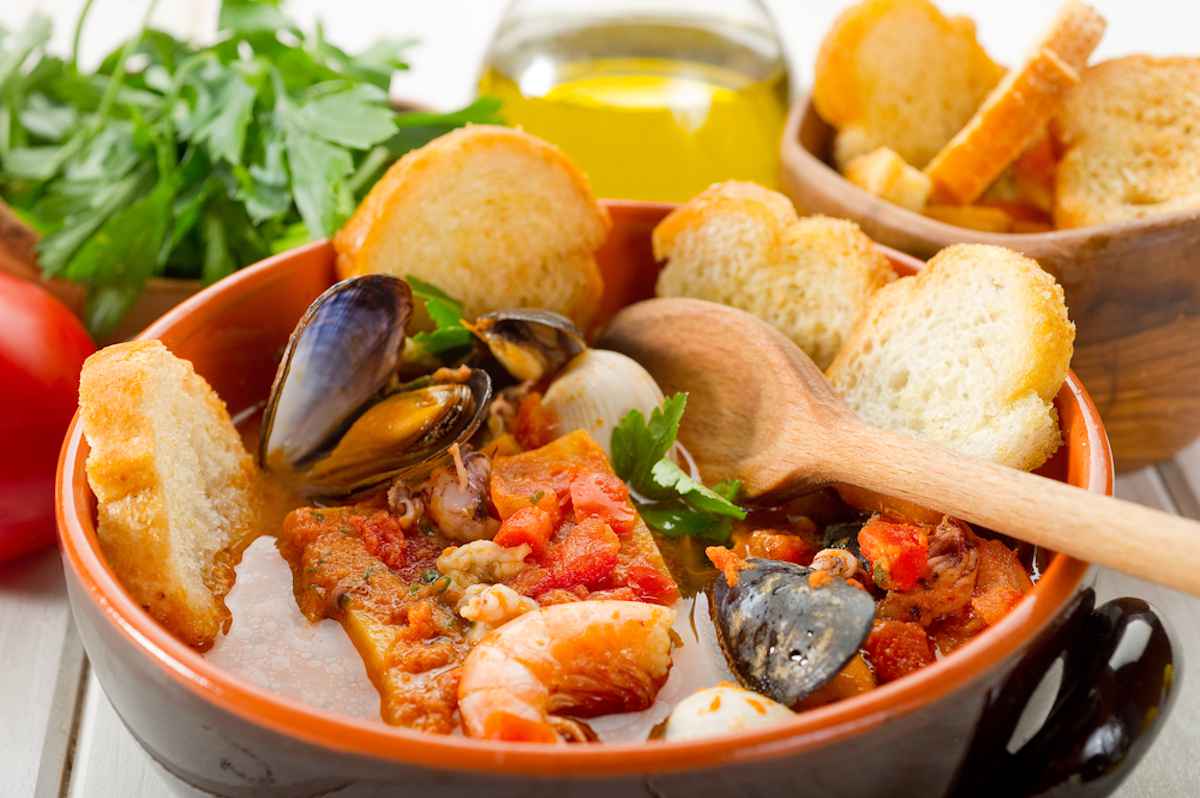 Caciucco - Zuppa di pesce livornese