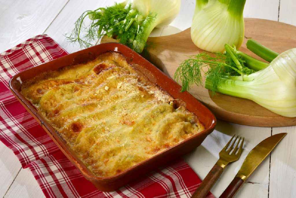 finocchi al gratin