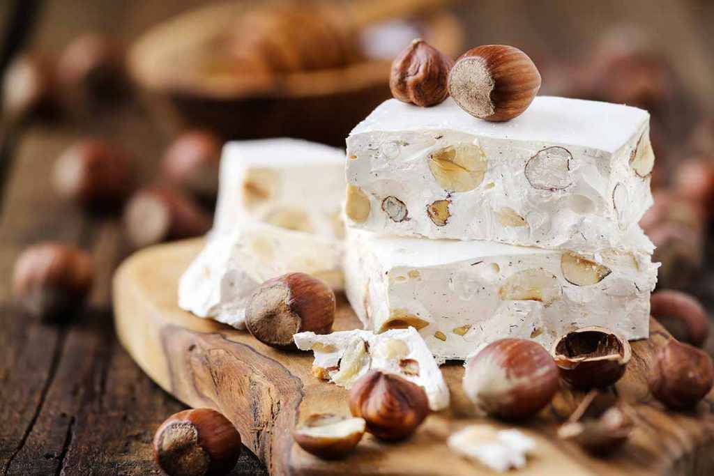 Torrone con frutta secca fatto con il Bimby