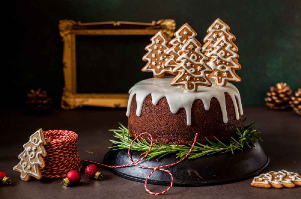 torta pan di zenzero e biscotti