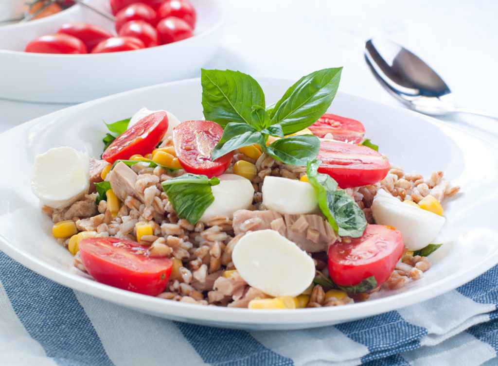 Insalata di farro e tonno