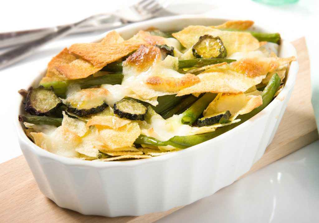 Lasagne estive con pane carasau