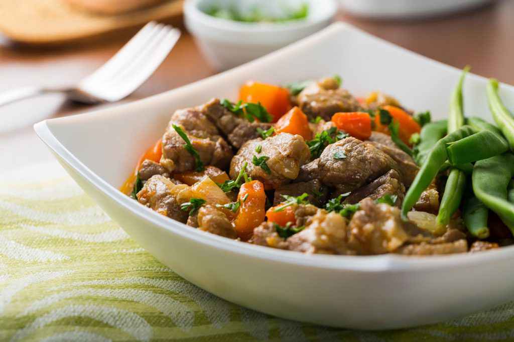 Ricetta spezzatino di manzo in bianco