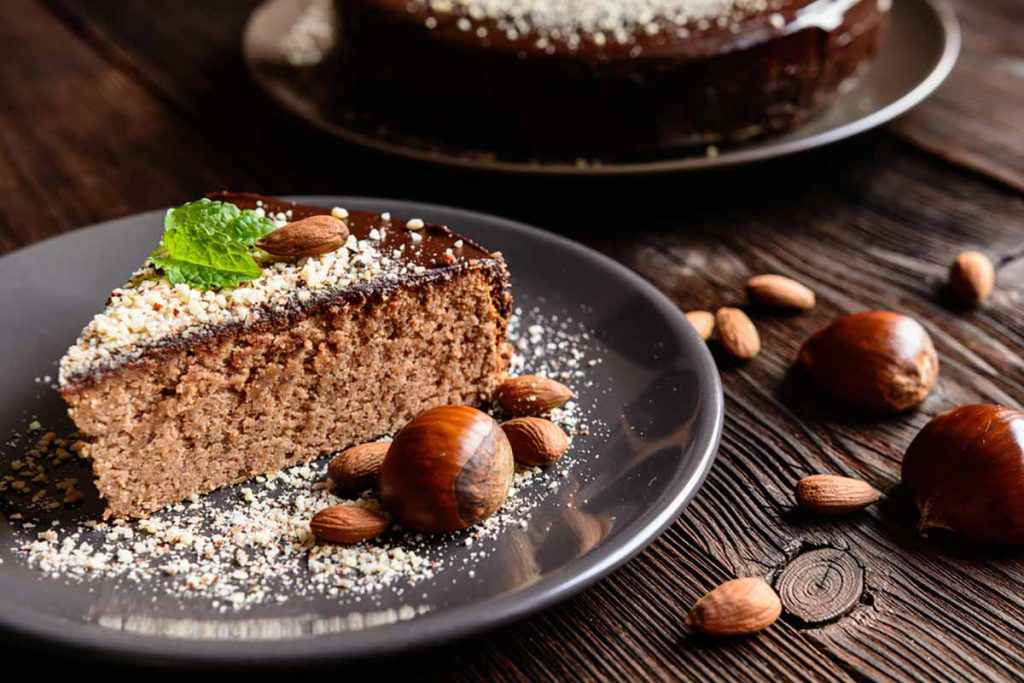 Torta di castagne