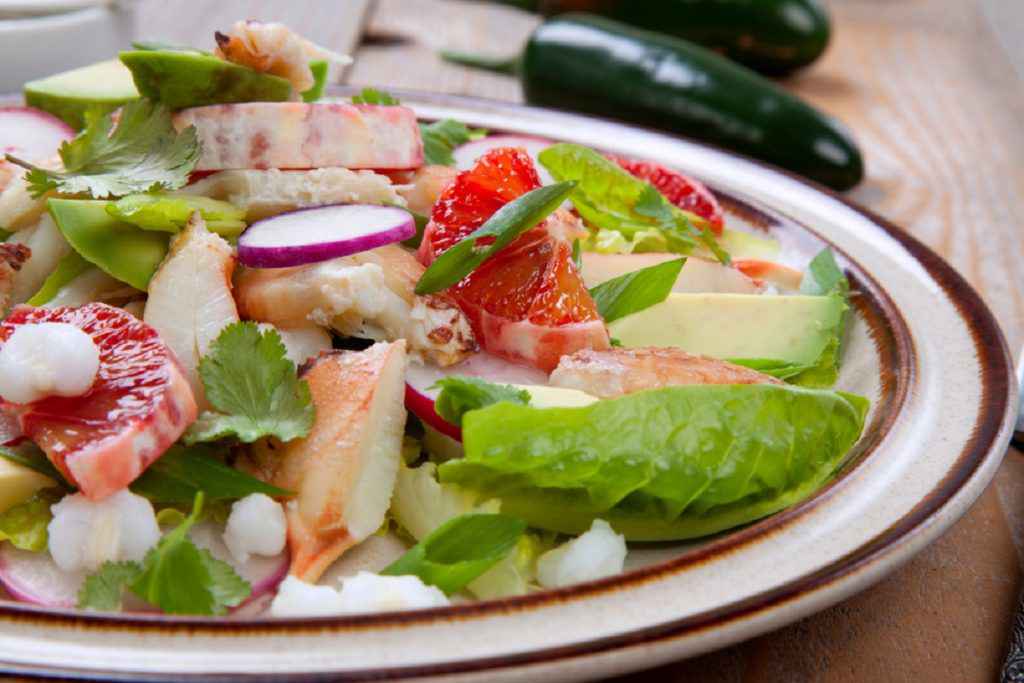 insalata di polpa di granchio