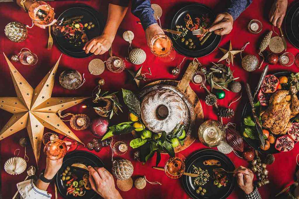 Pranzo di Natale tradizionale