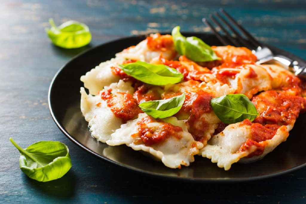 ravioli ricotta e spinaci senza uova