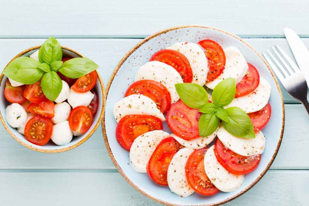 Cena dieta Insalata caprese