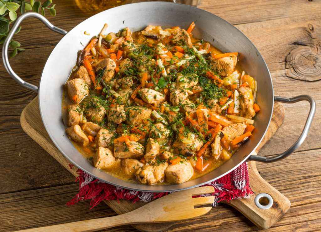 Ricette dietetiche con il pollo da fare in umido in padella