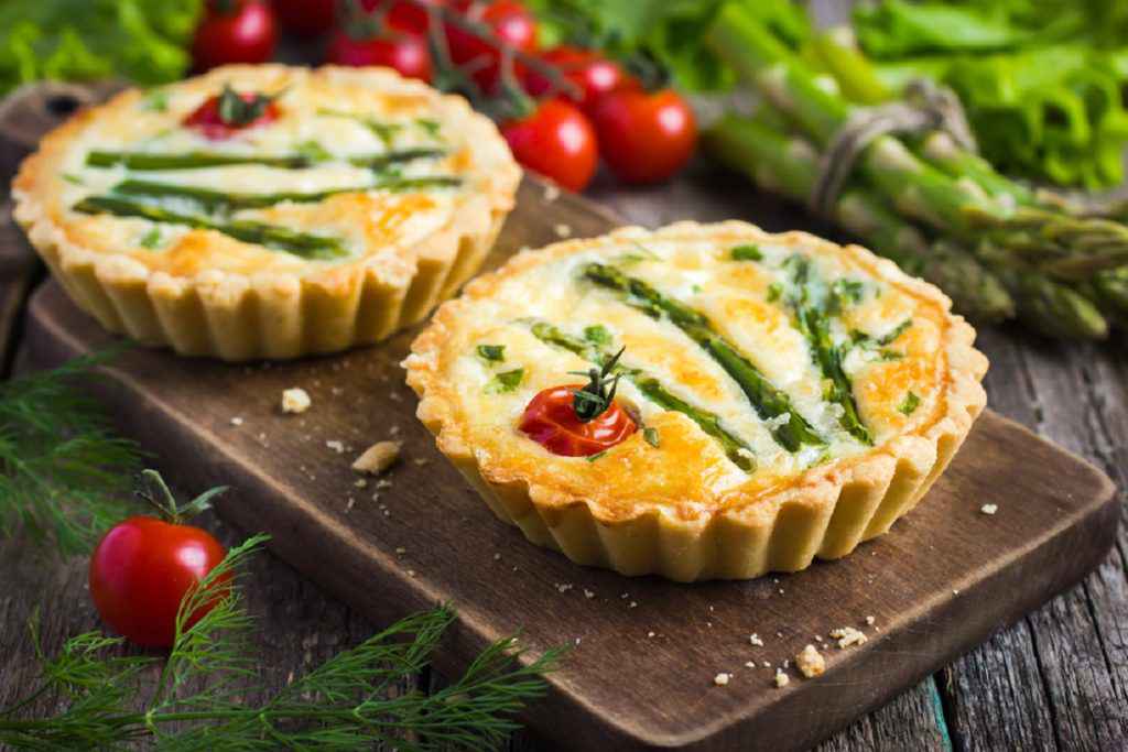 torta salata agli asparagi