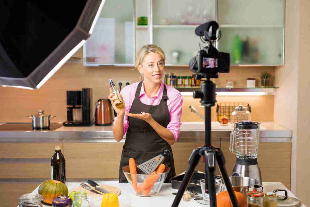 Video con chef in cucina