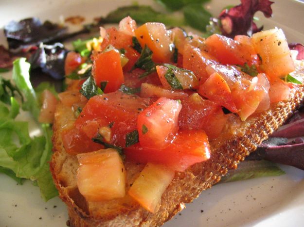Bruschette di pomodoro
