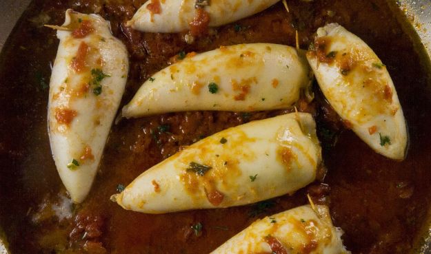 CALAMARI RIPIENI ricetta
