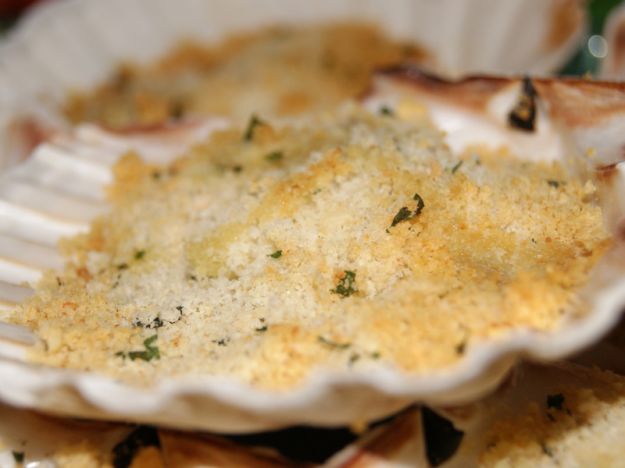 Capesante gratinate