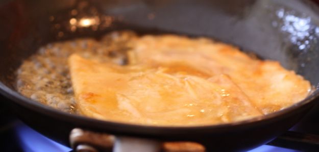 Crepes flambé
