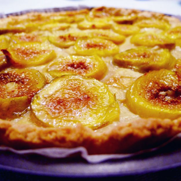 Crostata di ricotta e fichi