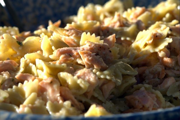 Farfalle al salmone