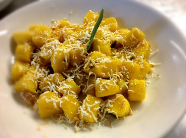 Gnocchi di zucca e patate