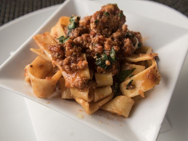 Pappardelle al ragù di cinghiale