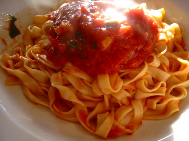 Pasta al pomodoro light