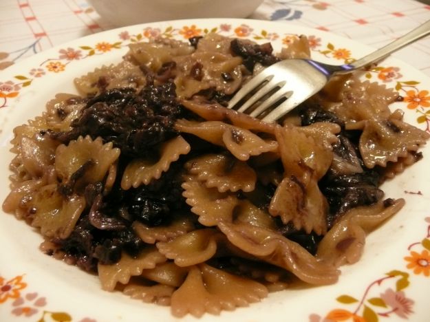 Pasta con il radicchio