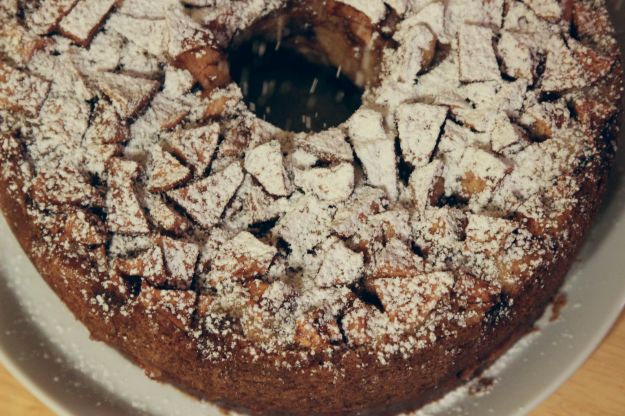 Torta di mele al cioccolato