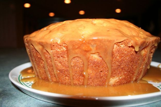 Torta di mele alta