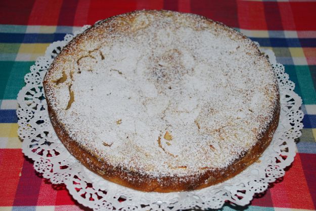 Torta di mele frullate