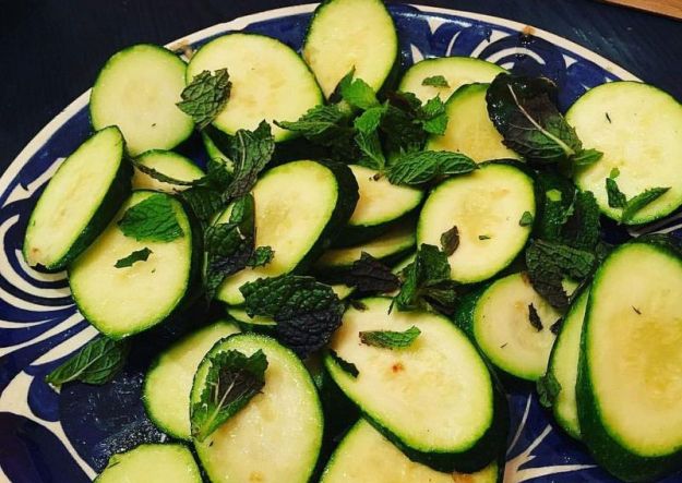 Zucchine alla menta
