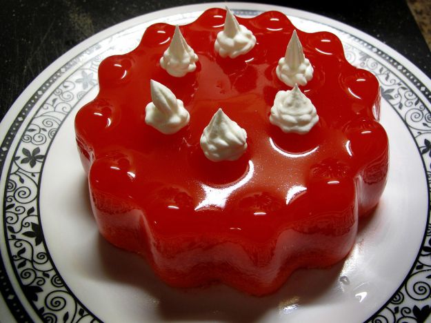 Aspic di anguria e melone
