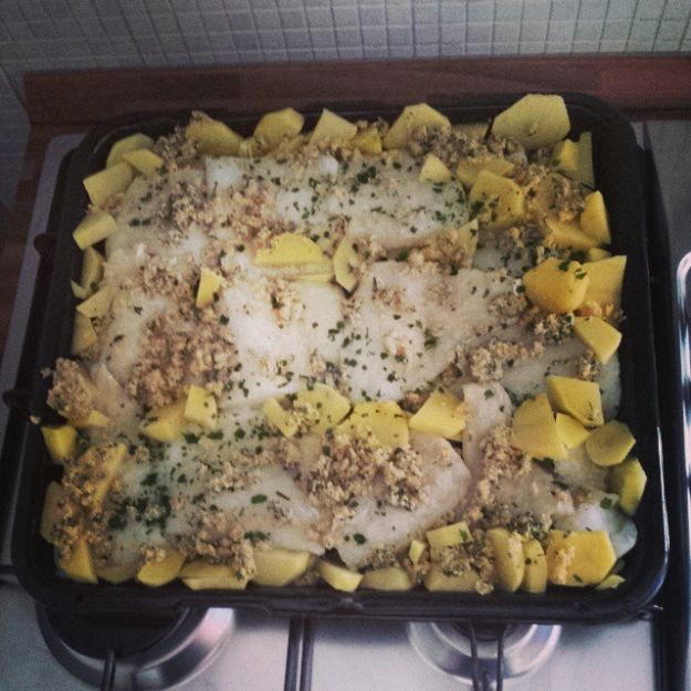 baccalà con patate