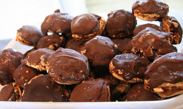 Biscotti al cioccolato Sarah Bernhardt