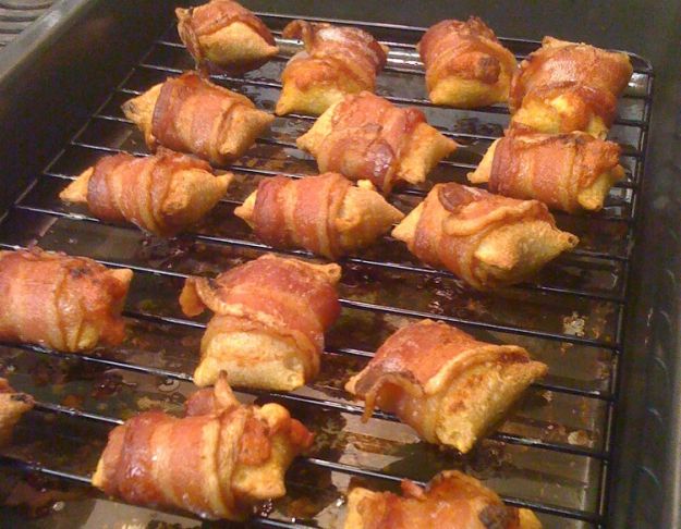 Bocconcini di pollo in pancetta