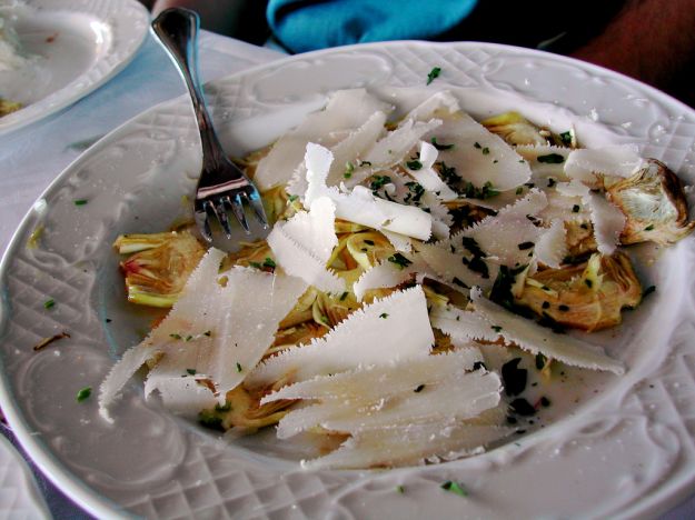 Carpaccio di carciofi