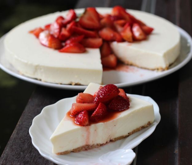 Cheesecake alle fragole