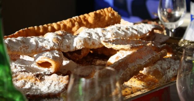 chiacchiere all'arancia