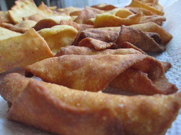 chiacchiere salate vassoio