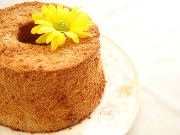 Chiffon cake all’arancia