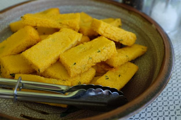 chips di polenta