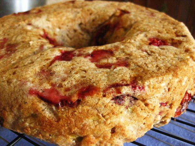 Ciambella ricotta e fragole