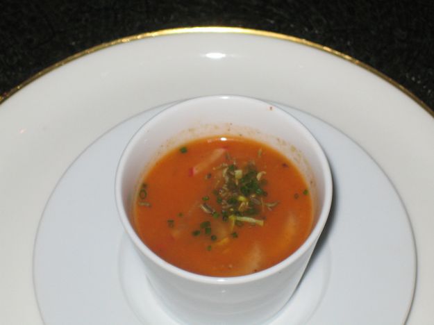 crema di carote e finocchi