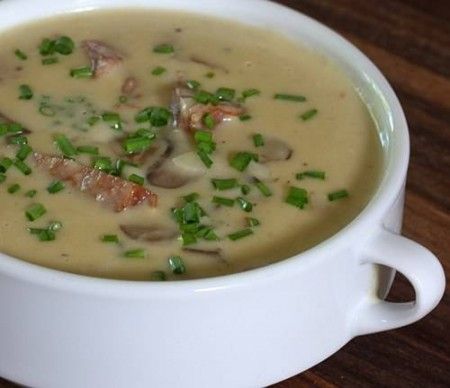 crema patate funghi