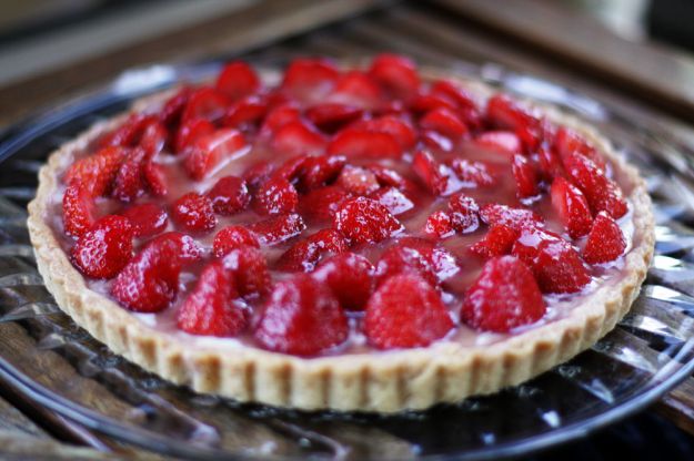 crostata alle fragole
